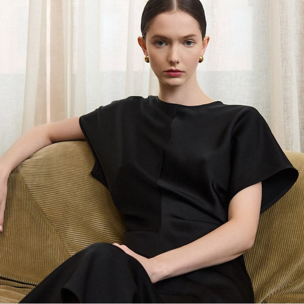 Judith and Charles Black Dress